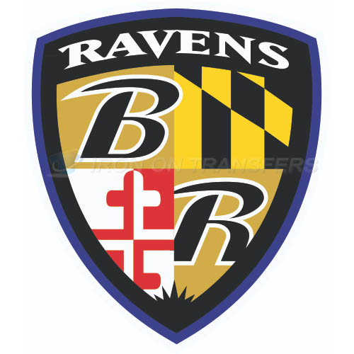 Baltimore Ravens Iron-on Stickers (Heat Transfers)NO.408